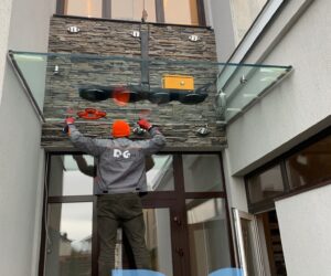 Подвесной козырёк 800х1400&nbsp;мм